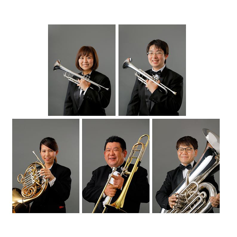 ヤマハ吹奏楽団の金管五重奏によるミニ・コンサート